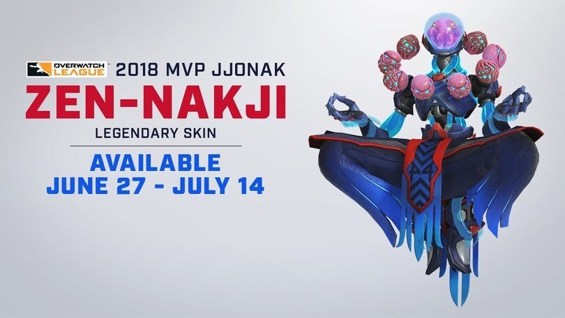 Overwatch: arriva la skin celebrativa di Jjonak per Zenyatta