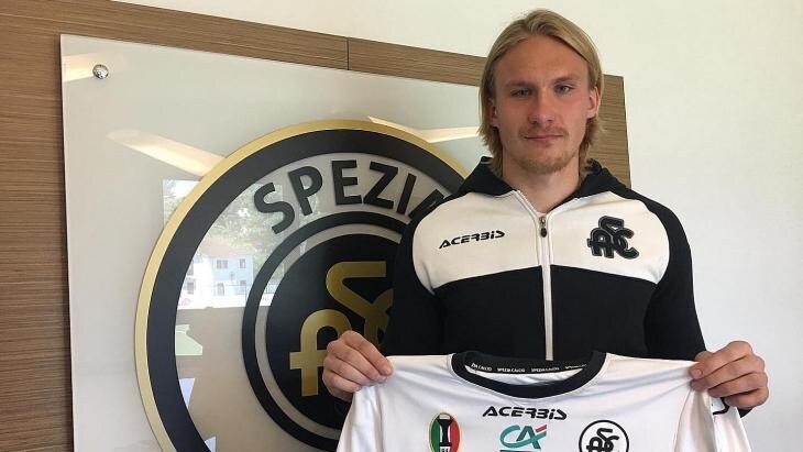 Spezia, Krapikas è ufficialmente bianconero