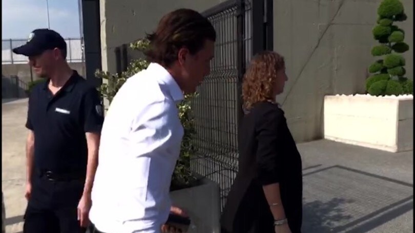 Juve, ecco Luca Pellegrini alle visite mediche