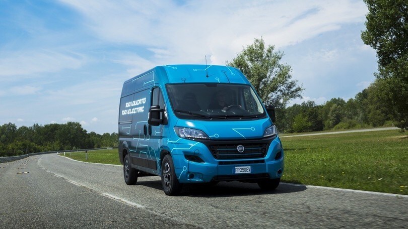 Fiat Ducato, via con l'elettrico 2020