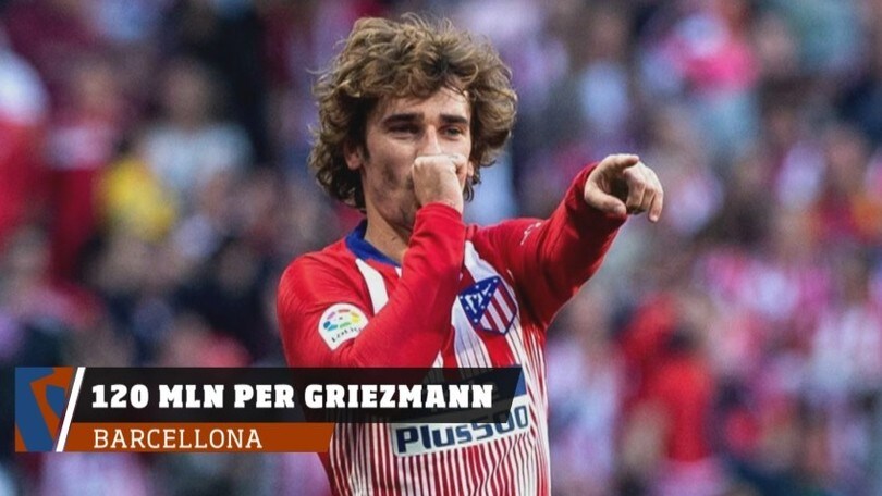Barcellona, Griezmann in arrivo per 120 milioni