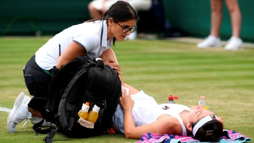 Wimbledon, Margarita Gasparyan in lacrime: si teme per il ginocchio