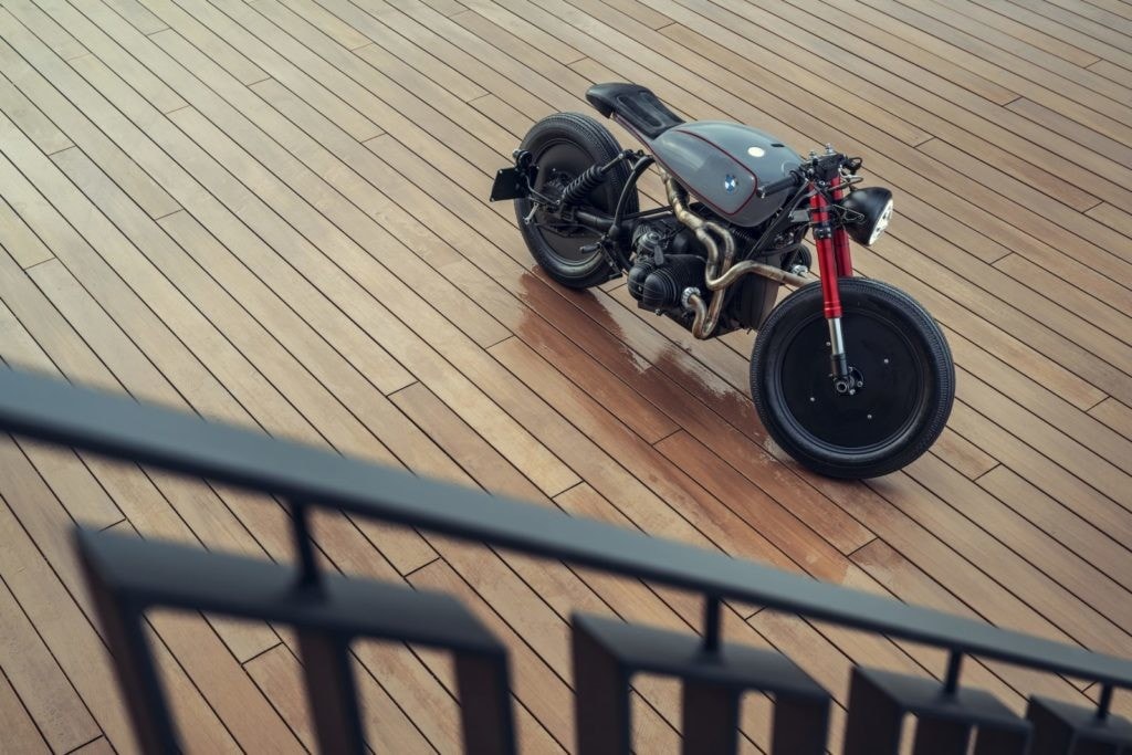 Moto Adonis, café racer in stile "orange" - FOTO