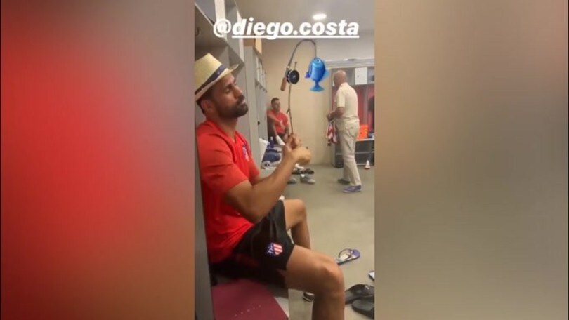 Atletico Madrid, giornata di...pesca per Diego Costa