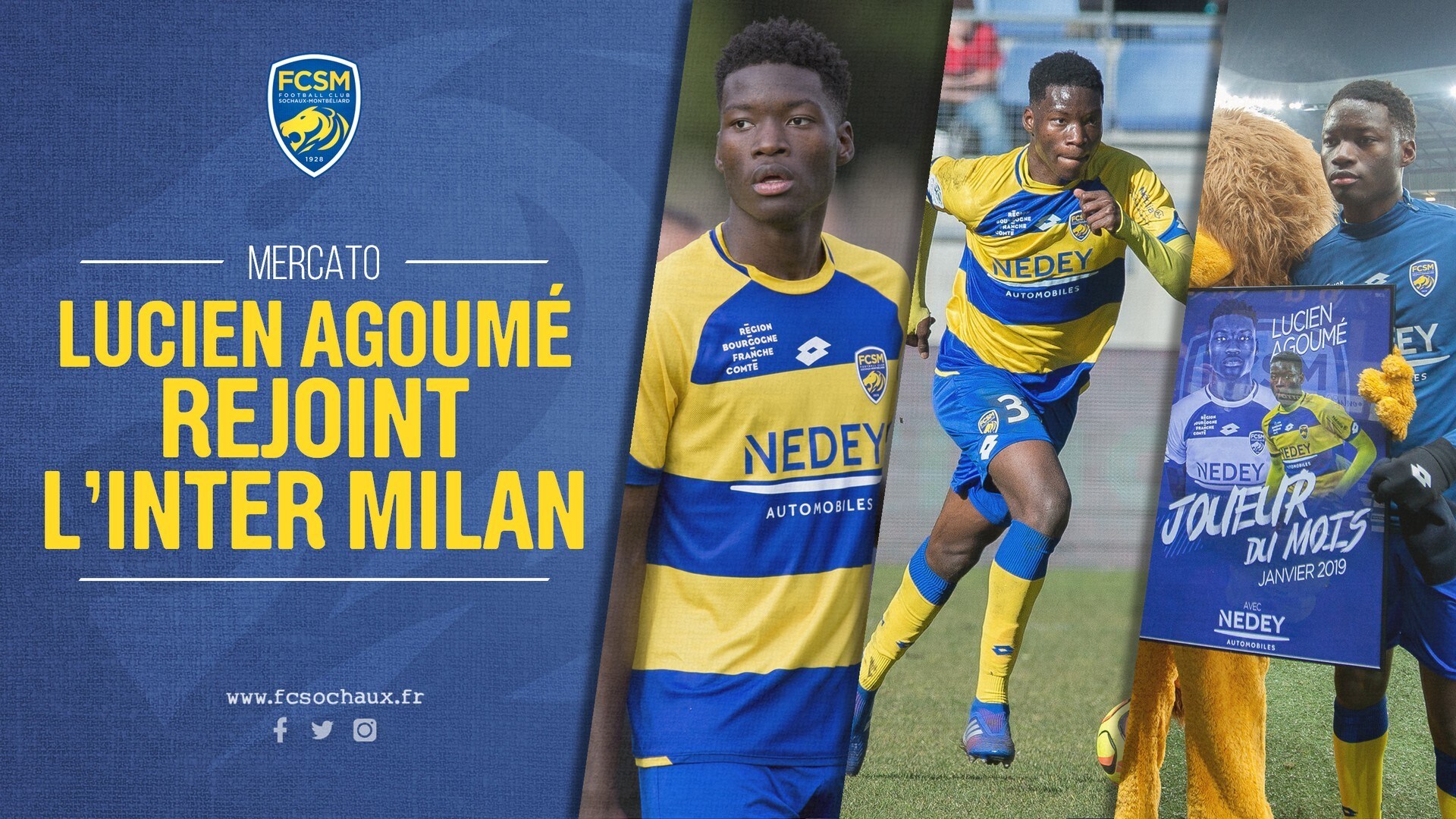 Inter, ufficiale l'arrivo di Agoumé