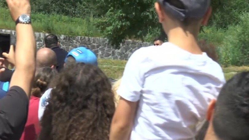 Dimaro, autografi per Luperto e Rog, e Ghoulam esce in bicicletta