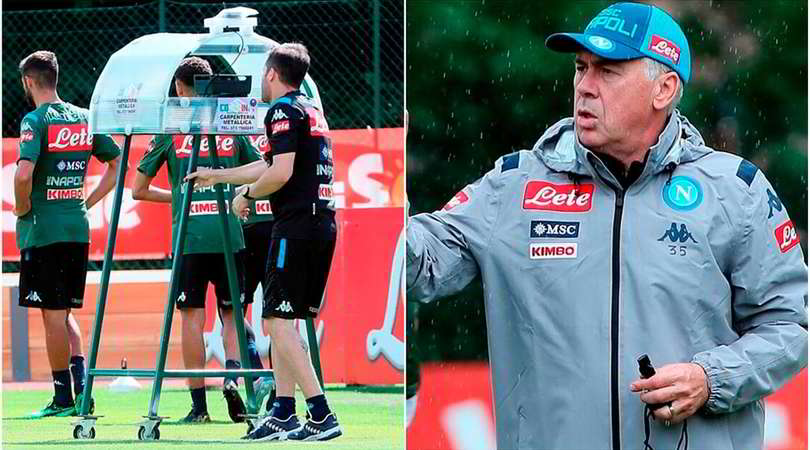 Napoli, tecnologia in campo: ecco il segreto di Ancelotti