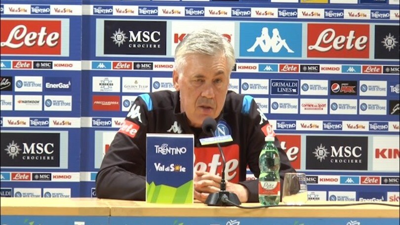 Ancelotti: "Napoli, alziamo l'asticella per lo scudetto"