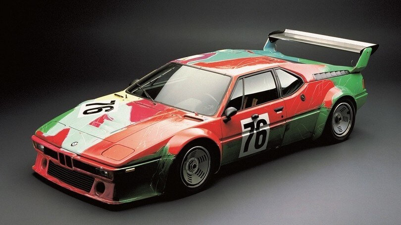 BMW M1, un mese per vedere l'auto dipinta da Andy Warhol