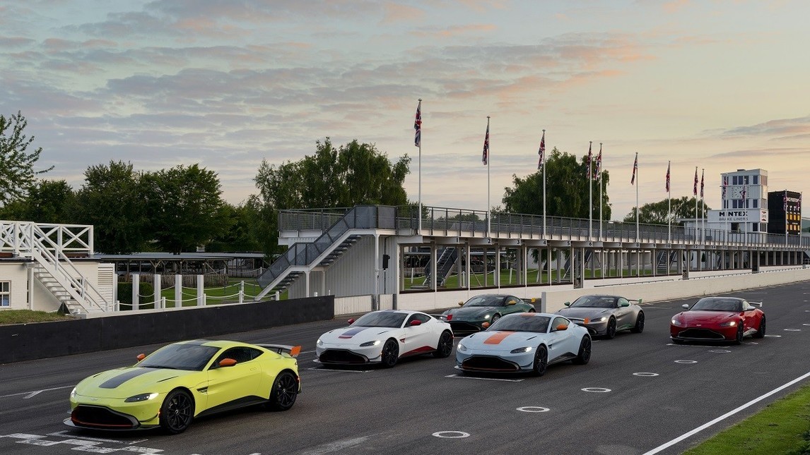 Aston Martin, le auto da corsa storiche protagoniste a Goodwood - FOTO