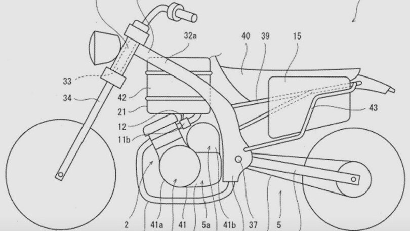 Kawasaki, l'ibrido e quel brevetto depositato