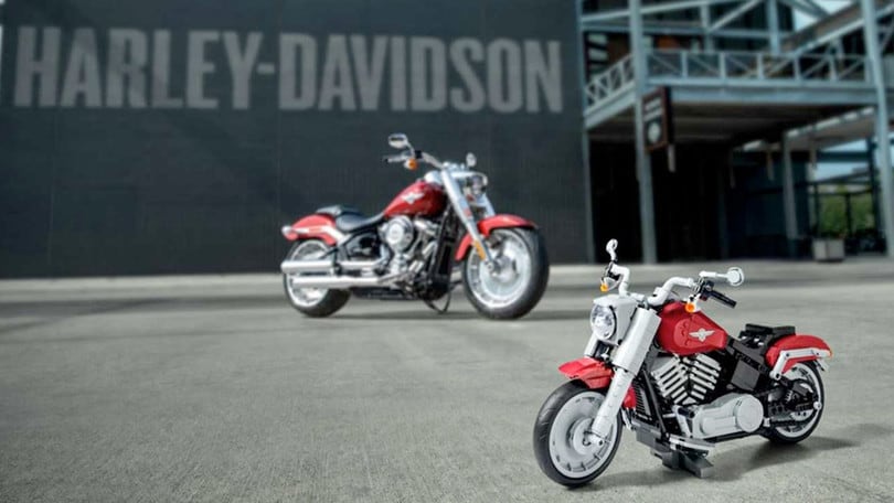 Fat Boy firmata Lego: una Harley in mattoncini