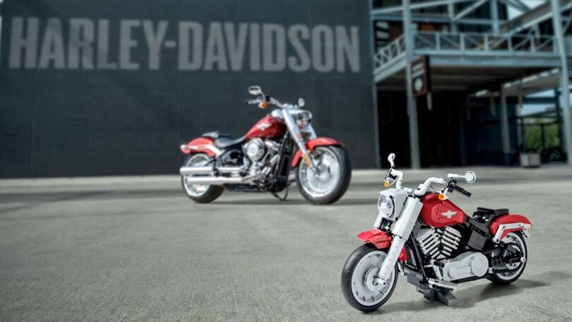 Fat Boy firmata Lego: una Harley in mattoncini