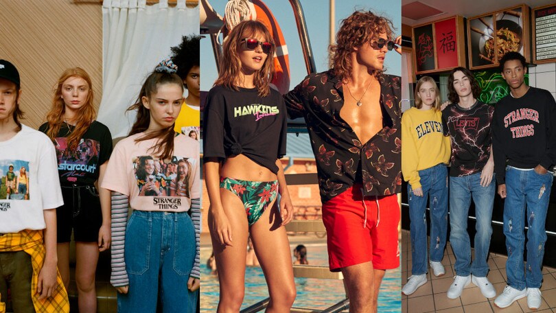 È arrivata Stranger Things 3 e la moda gli dedica delle collezioni speciali