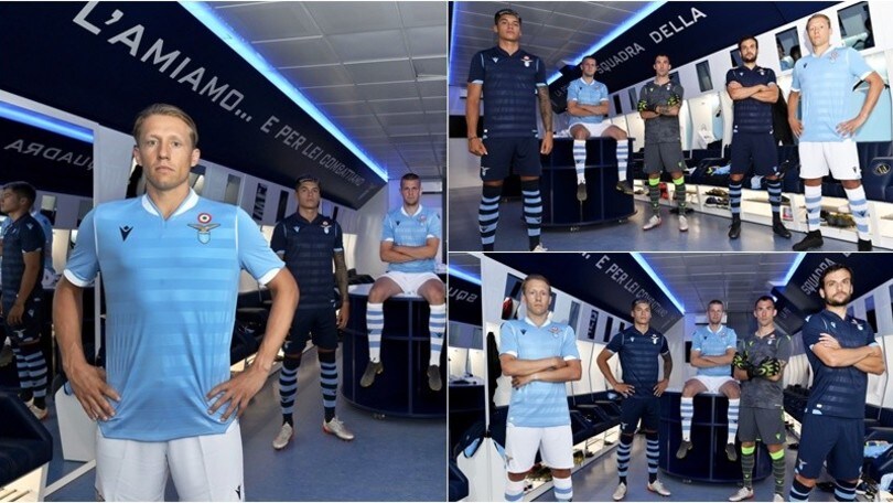 Lazio, ecco le nuove maglie per la stagione 2019-20