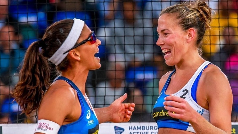 A corrente alternata le coppie azzurre a Gstaad