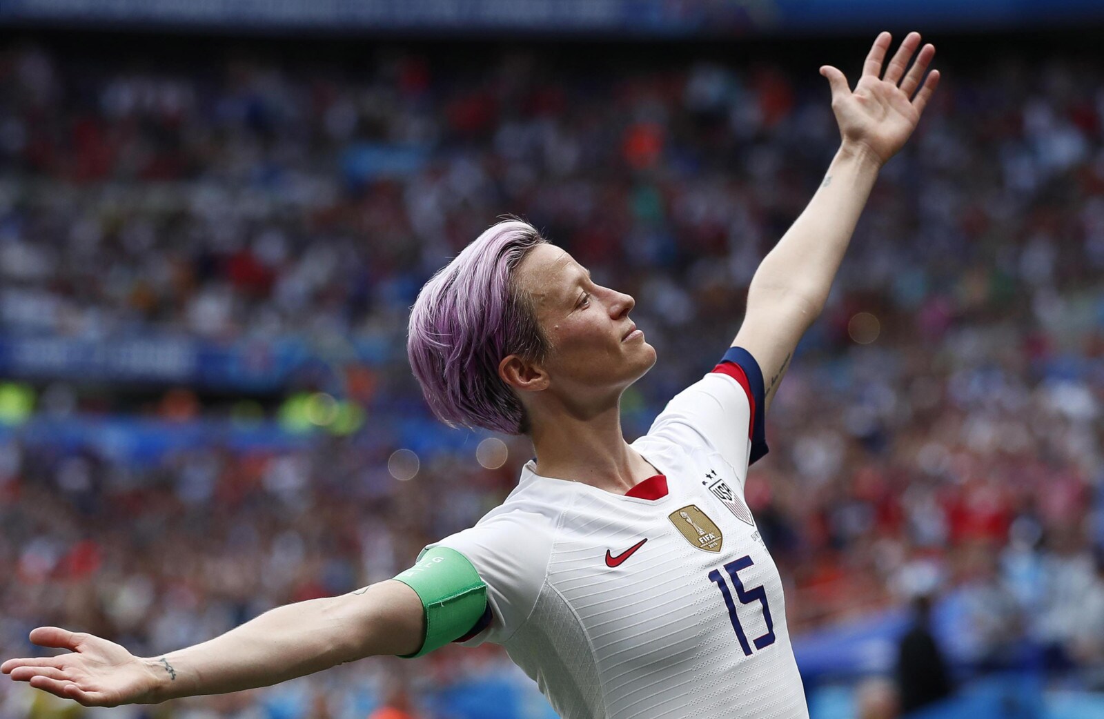 Rapinoe, candidata scomoda