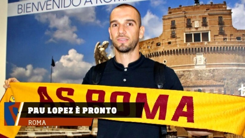 Roma, Pau Lopez è pronto