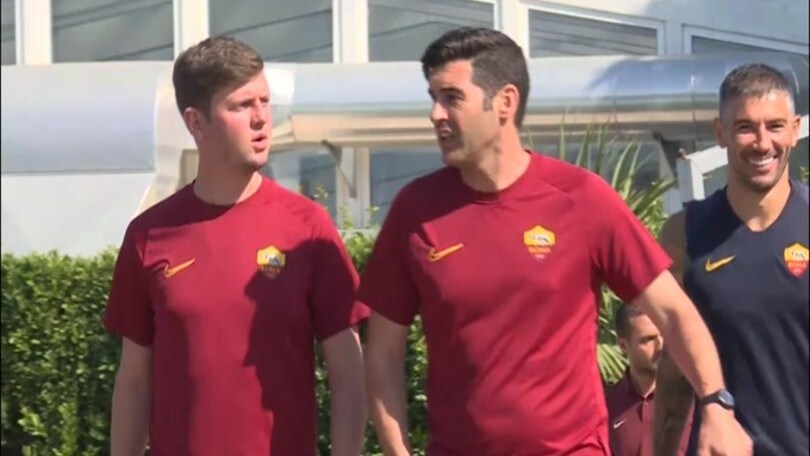 Roma, Fonseca show nell'allenamento mattutino