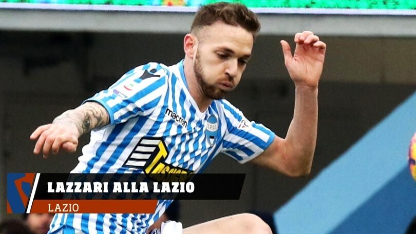 Lazio, Ufficiale Lazzari alla Lazio