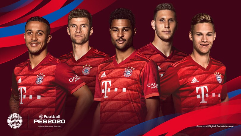 PES2020: anche il Bayern Monaco sale sulla nave di Konami