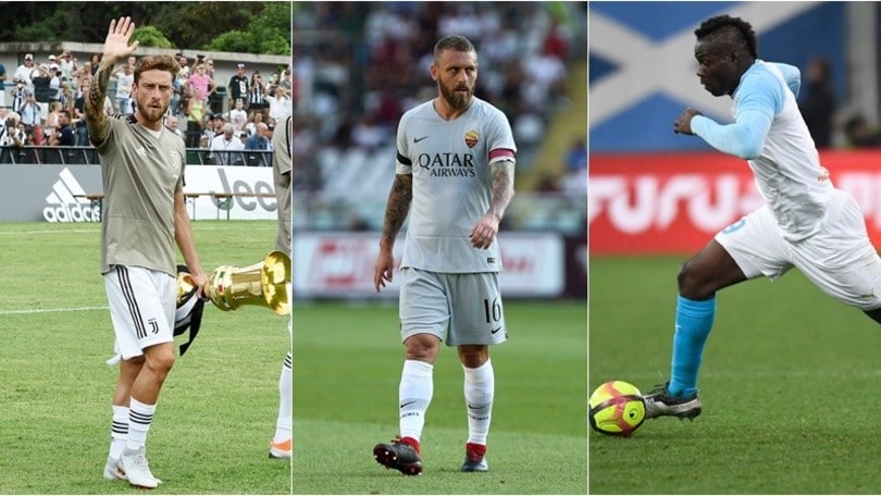 Marca: "Marchisio, De Rossi e Balotelli nella top 11 degli svincolati"