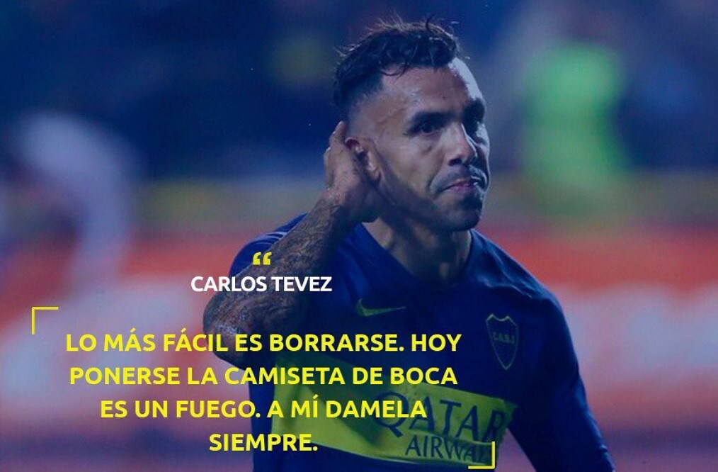 Tevez, l'urlo dell'Apache: «Per il Boca bisogna avere il fuoco dentro»