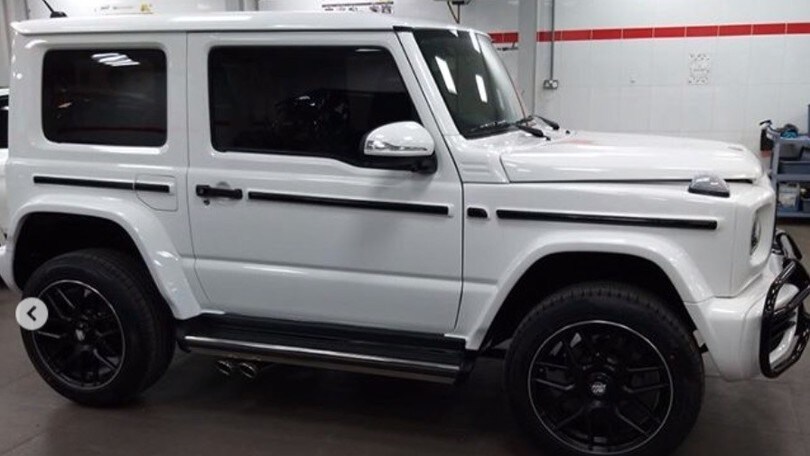 Suzuki Jimny, con il tuning si trasforma in una ClasseG in miniatura
