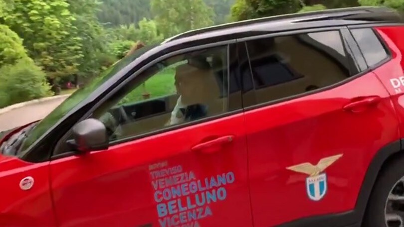 Jony arriva nel ritiro della Lazio