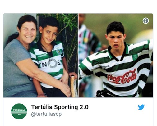 Cristiano Ronaldo allo Sporting, come papà. E la storia si ripete