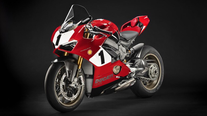 Ducati, le foto della Panigale V4 Anniversario 916