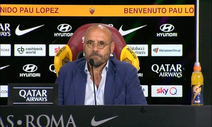 Petrachi: "Pau Lopez per tecnica e personalità"