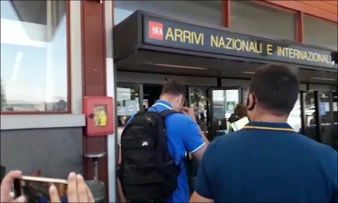 A Malpensa spunta....Julio Cesar