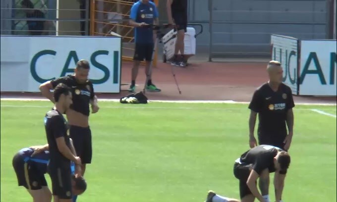 Inter in Asia, Icardi a casa