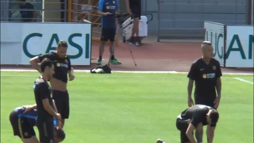 Inter in Asia, Icardi a casa