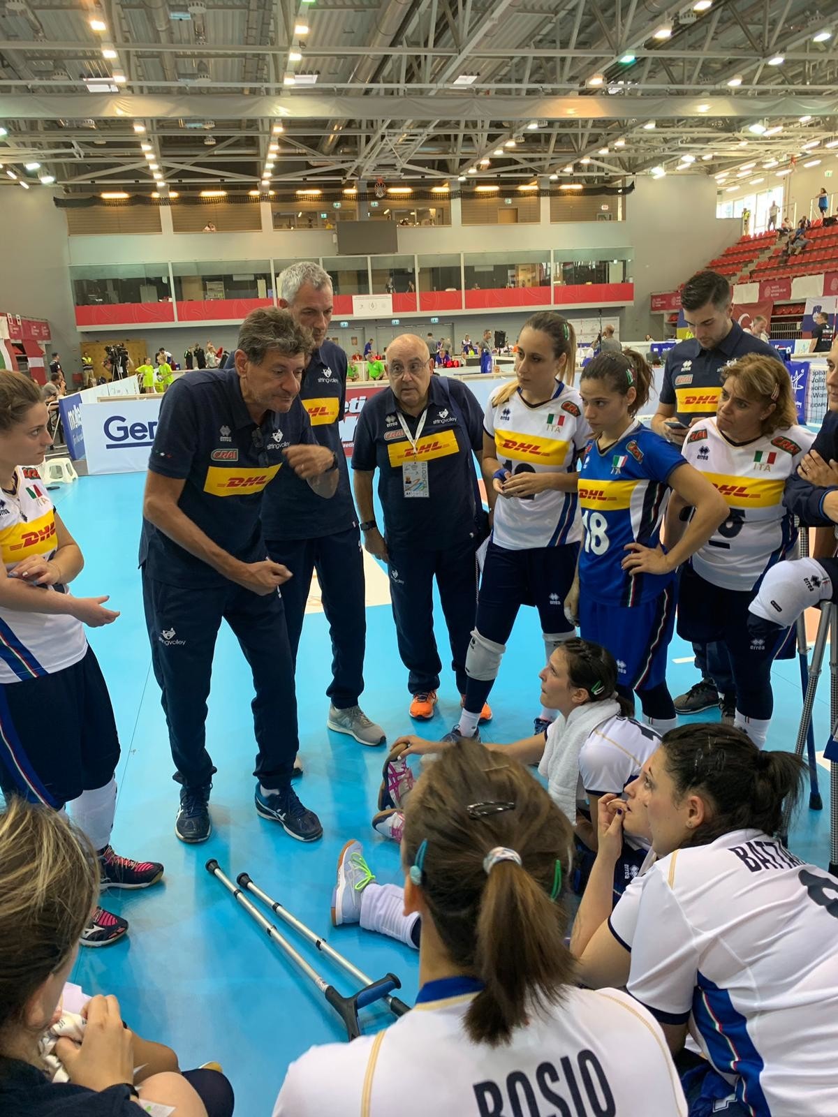 Europei sitting volley: l'Italia cede alla Russia