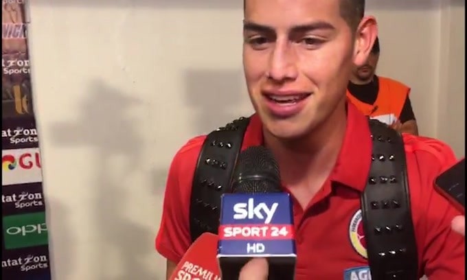 Cerezo, nessuna trattativa per James Rodriguez