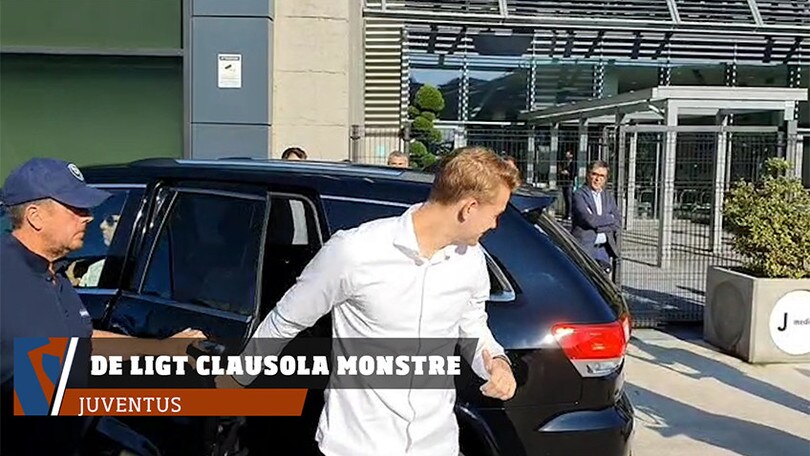 Juventus, clausola monstre per De Ligt