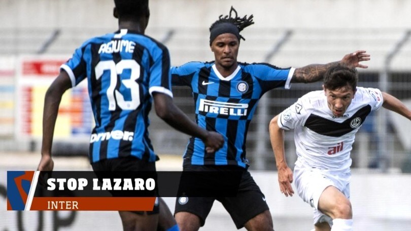 Inter, infortunio muscolare per Lazaro