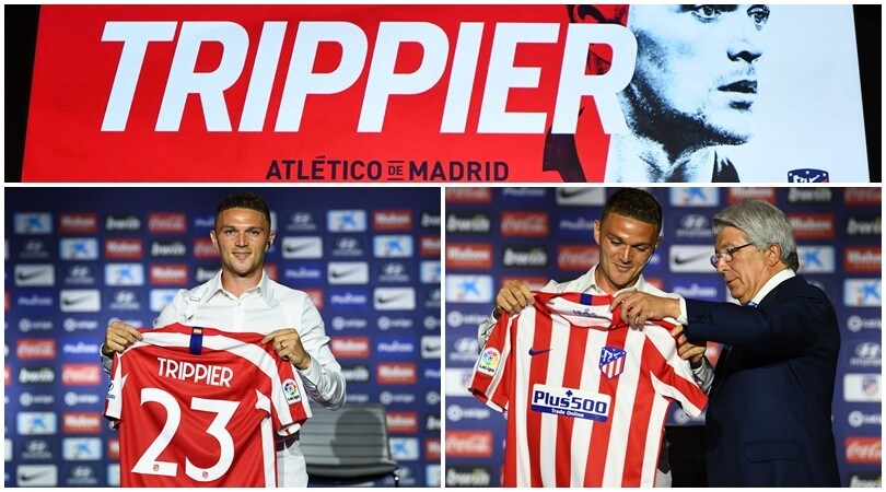Atletico Madrid, Trippier presentato ufficialmente