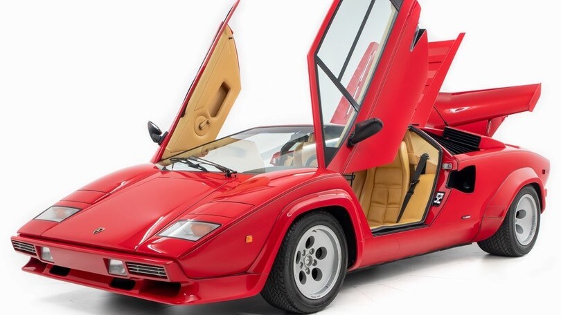 Lamborghini Countach, 500mila dollari per il bolide di Andretti