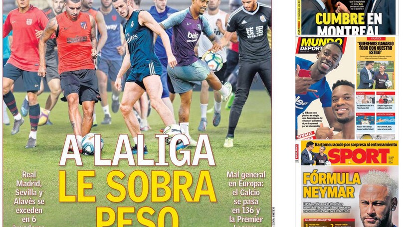 Liga, un campionato da sfoltire: 32 esuberi!