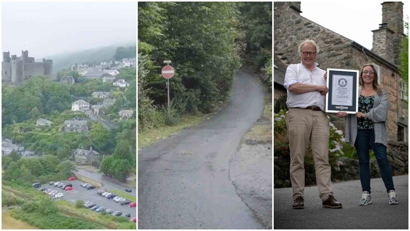 Guinness World Records: in Galles la strada più ripida del pianeta