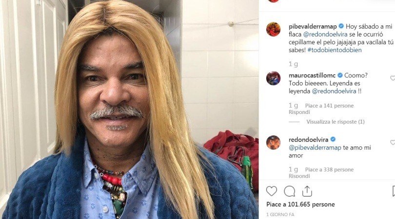 Valderrama spopola su Instragram con i capelli lisci