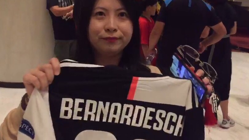 Juve, anche in Cina si tifa Bernardeschi e si legge Tuttosport