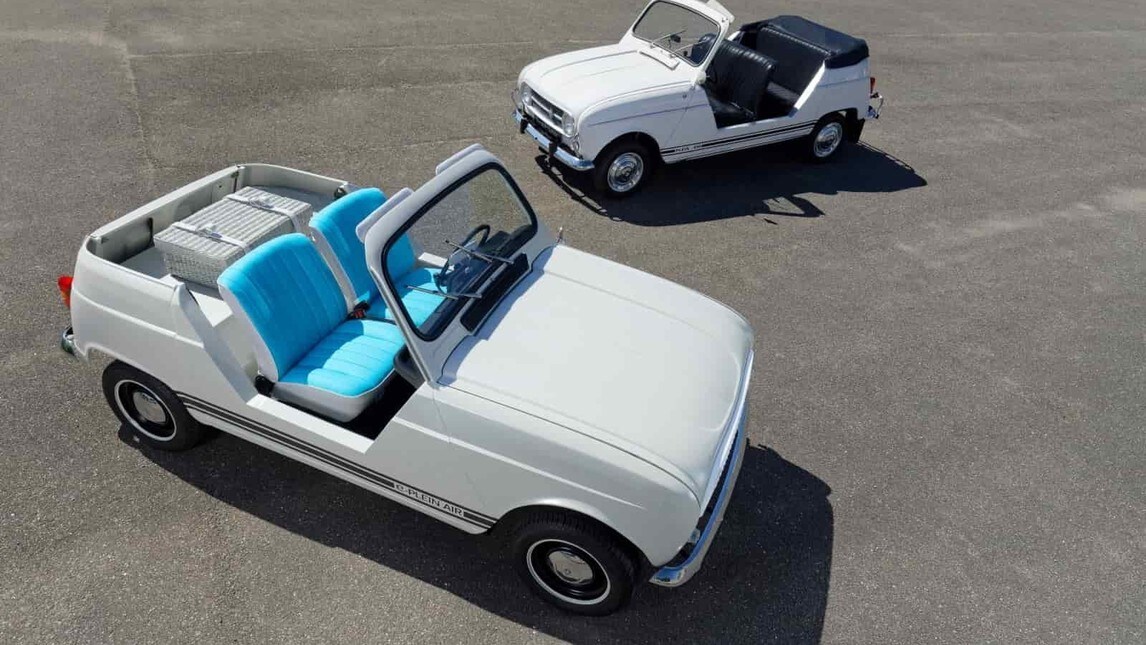 Renault e-Plein Air concept, tributo alle R4, gli scatti