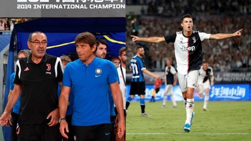 La Juve batte l'Inter ai rigori, Sarri vince il primo duello con Conte