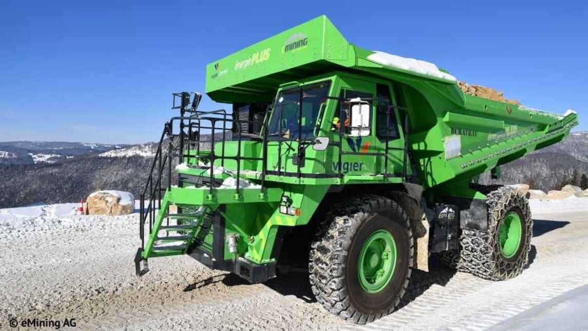 eDumper, il più grande veicolo elettrico al mondo FOTO e VIDEO