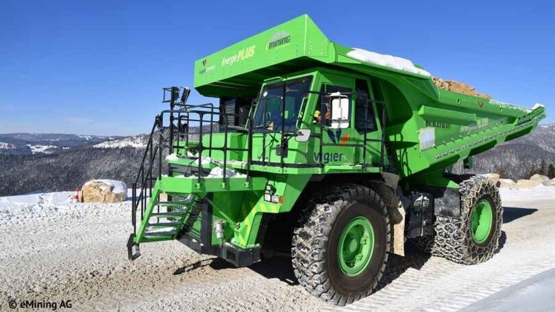 eDumper, il più grande veicolo elettrico al mondo FOTO e VIDEO