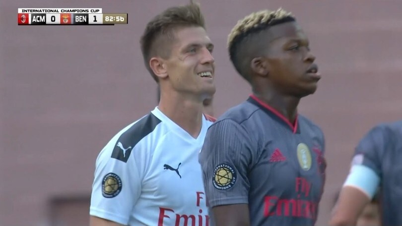 ICC 2019 Milan - Benfica 0-1, gol e highlights